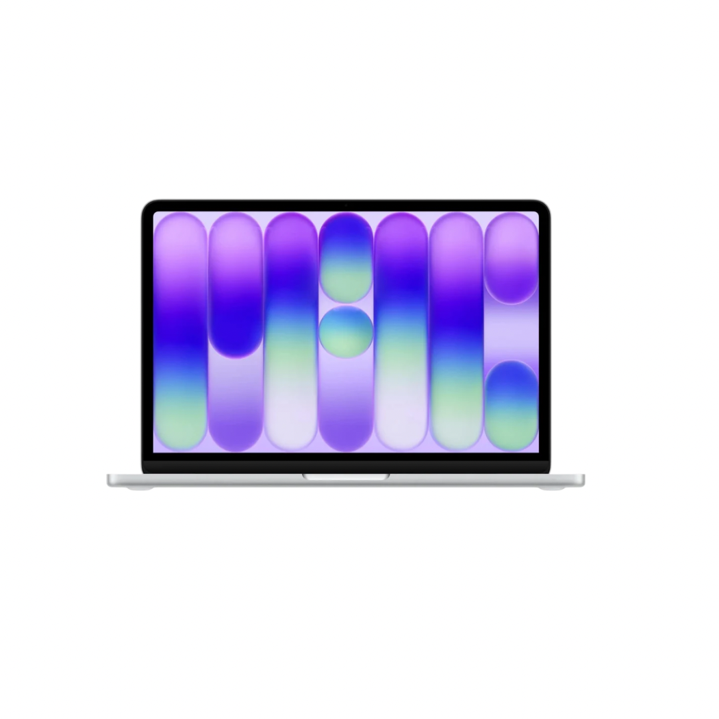 A 13-inch Apple MacBook Neo in Silver, featuring the classic, professional matte aluminum finish with a matching silver keyboard in Nairobi Kenya
The timeless, traditional choice for users who prefer a clean and neutral office-ready look.