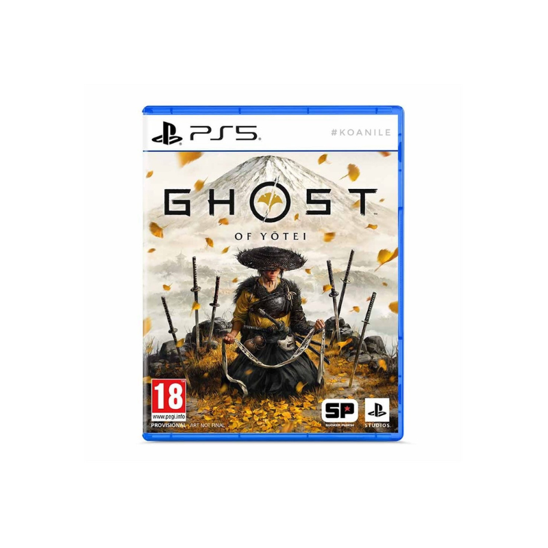 Ghost of Yōtei PS5 Game Disc Cover Art - Atsu with Dual Katanas and Wolf - KSh 8,500 Kenya