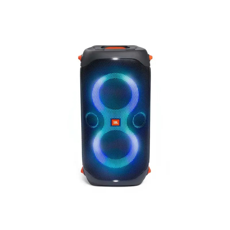 JBL PartyBox 110 with 160W Pro Sound, 12-hour playtime, dynamic lights & IPX4 splashproof design. Perfect portable party speaker in Kenya at iTey Store.