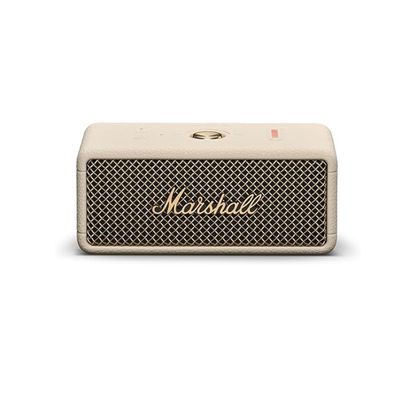White Marshall Emberton III Bluetooth Speaker