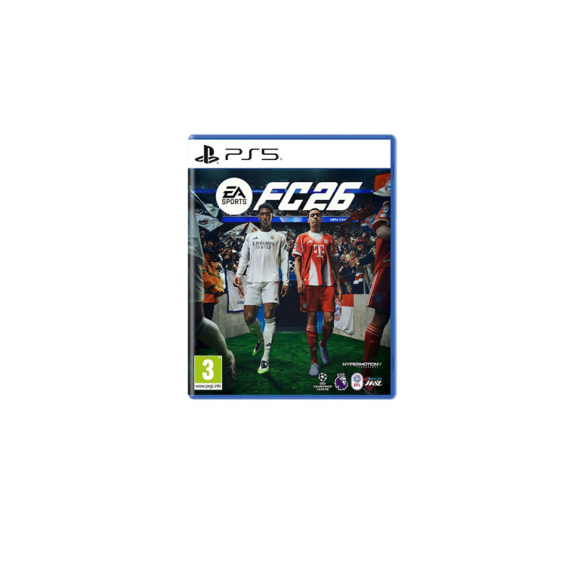 Video game PS5 FC26 – EA Sport on a white background