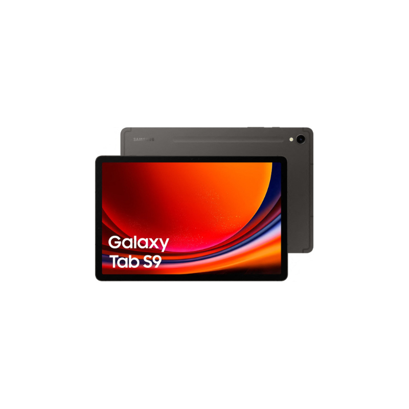 Front and back display of the Samsung Galaxy Tab S9 