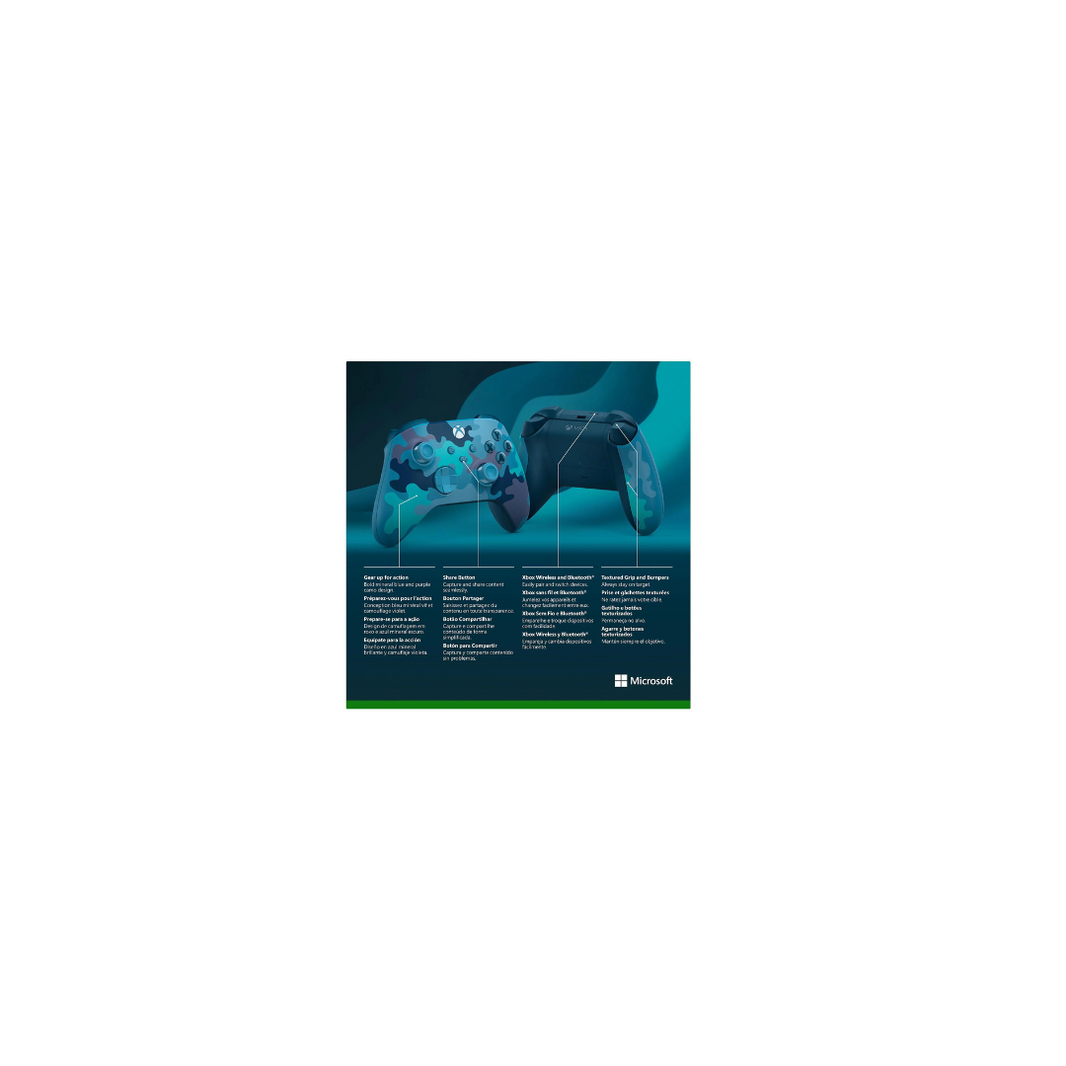 XBOX Wireless Controller-Mineral Camo Back